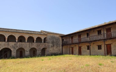 Arnavutluk 'un Ksamil kentinde Aziz George Manastırı