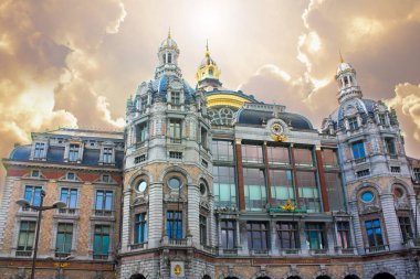 Antwerp, Belçika 'daki Ana Tren İstasyonu