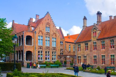Old St. John's Hospital in Old Town in Brugge, Belgium