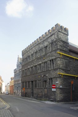  Old buidings in the historical center of Ghent, Belgium