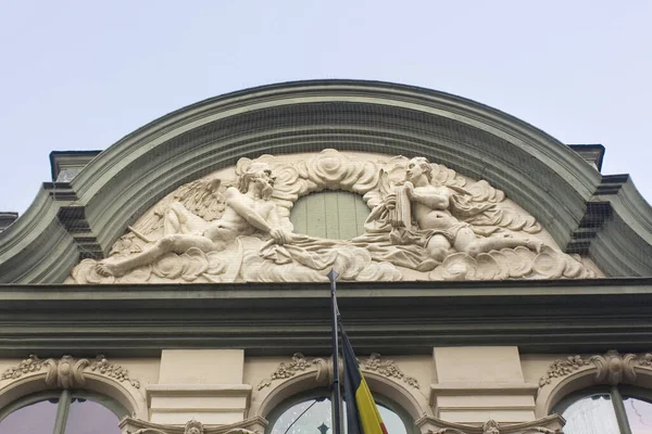 比利时根特历史中心的旧建筑 — 图库照片
