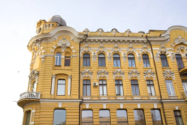 Багате Оздоблення Гринберзького Будинку Одесі Україна — стокове фото