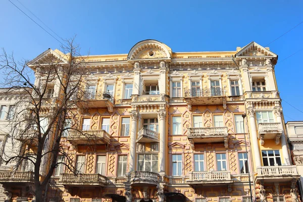 Vintage Hus Centrum Odessa Ukraina — Stockfoto