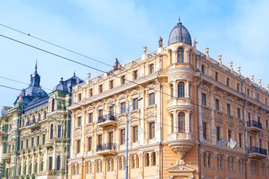 Odessa, Ukrayna 'daki Liebman' ın karlı evi