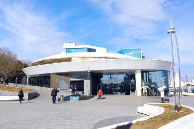 Odessa, Ukrayna 'da deniz kıyısındaki yunus yuvası NEMO