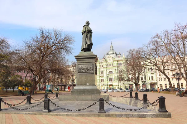 Monument Över Prins Vorontsov Odessa Ukraina — Stockfoto