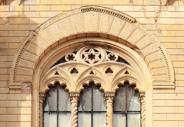 Fenster Italienischen Innenhof Der Odessa Regional Philharmonic Odessa Ukraine — Stockfoto