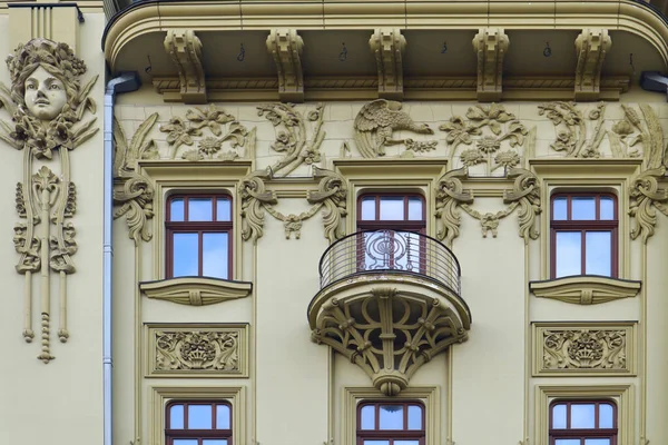 Vintage Bolshaya Moskovskaya Hotel Oder Gebäude Des Handelshauses Der Brüder — Stockfoto