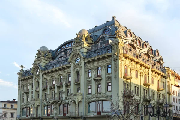 Vintage Bolshaya Moskovskaya Hotel Oder Gebäude Des Handelshauses Der Brüder — Stockfoto