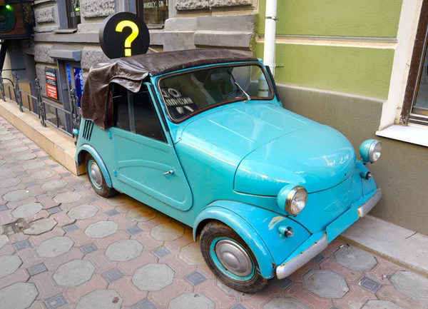Vintage Smz Ist Ein Zweisitziger Vierrädriger Rollstuhl Odessa Ukraine — Stockfoto