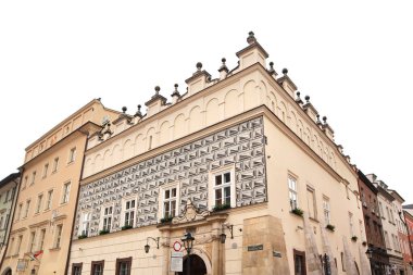 Polonya 'nın Krakow kentindeki Mariacki Meydanı' ndaki Aziz Mary Kilisesi Başpiskoposluğu.