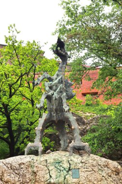 Polonya, Krakow 'daki Wawel Ejderhası Anıtı