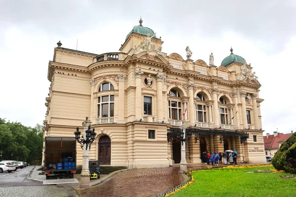 stock image Juliusz Slowacki Theatre in Krakow, Poland