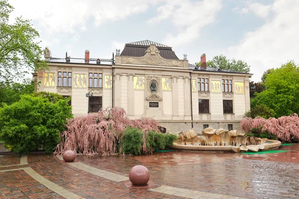 Société Des Amis Des Beaux Arts Palais Art Cracovie Pologne — Photo
