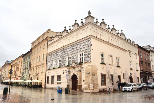 Прелатний Будинок Церкви Святої Марії Площі Маріацький Кракові Польща — стокове фото