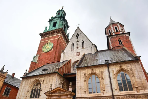 Kathedrale Der Heiligen Stanislav Und Wenzel Auf Dem Wawel Krakau — Stockfoto