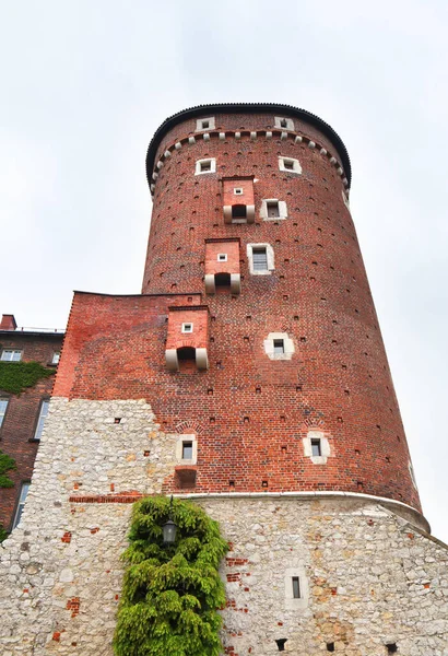 Сандерская Башня Вавельском Замке Польше — стоковое фото