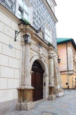 Polonya 'nın Krakow kentindeki Mariacki Meydanı' ndaki Aziz Mary Kilisesi Başpiskoposluğu.