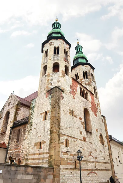 Εκκλησία Του Αγίου Ανδρέα Στην Κρακοβία Πολωνία — Φωτογραφία Αρχείου