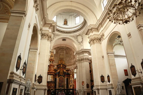 Innenraum Der Kirche Der Heiligen Petrus Und Paulus Krakau Polen — Stockfoto