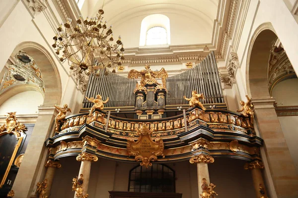 Aziz Peter Paul Kilisesi Nin Krakow Polonya Daki Klasik Orgu — Stok fotoğraf