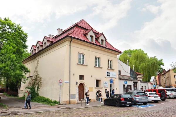 Казимир Колишній Єврейський Квартал Кракові Польща — стокове фото