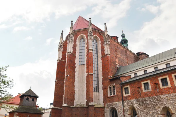 Skenderiyeli Aziz Catherine Katolik Kilisesi Krakow Polonya Daki Kazimierz Bölgesinde — Stok fotoğraf