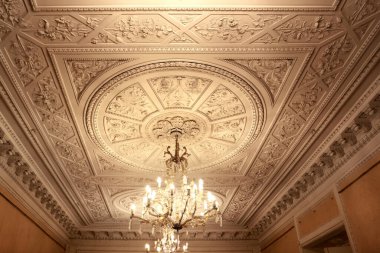 Lviv, Ukrayna 'daki Pazar Meydanı' ndaki Tarihi Müze 'nin İçi