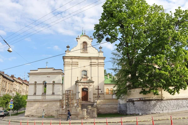 Páduai Szent Antal Templom Lviv Ukrajna — Stock Fotó