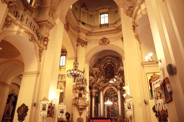 Innenraum Der Georgs Kathedrale Lwiw Ukraine — Stockfoto