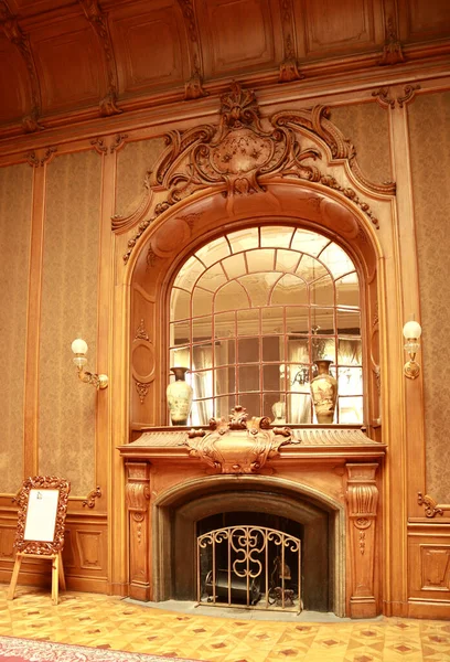 Innenraum Des Wissenschaftlerhauses Ehemaliges Noble Casino Lviv Ukraine — Stockfoto