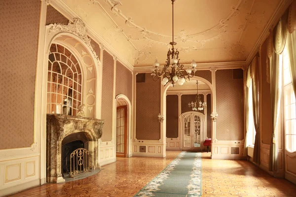 Interior Casa Dos Cientistas Antigo Casino Noble Lviv Ucrânia — Fotografia de Stock