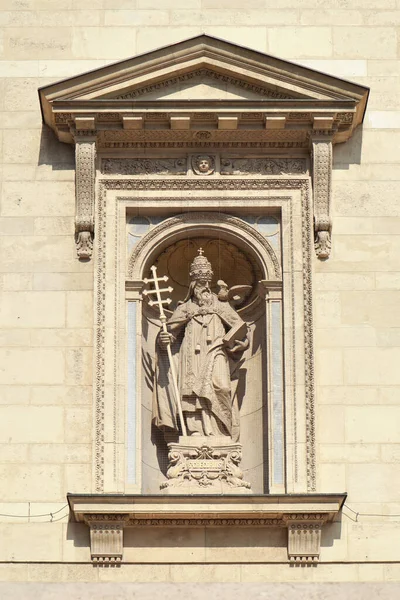 Sculpture Basilique Saint Istvan Budapest Hongrie — Photo