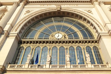 Budapeşte, Macaristan 'daki Budapeşte-Keleti tren istasyonu