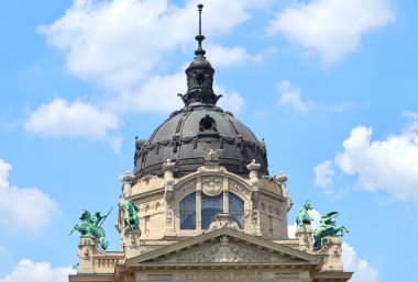 Macaristan, Budapeşte 'de Szechenyi Spa ve Yüzme Havuzu