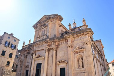 Hırvatistan 'ın Dubrovnik kentindeki Aziz Ignatius Kilisesi