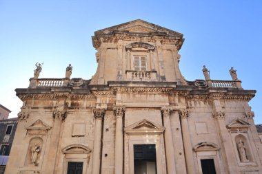 Hırvatistan 'ın Dubrovnik kentindeki Aziz Ignatius Kilisesi