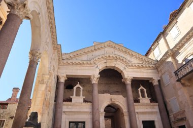 Hırvatistan 'ın Split kentindeki Diocletian Sarayı