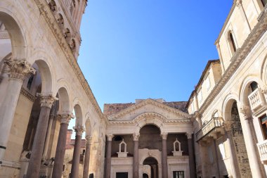 Hırvatistan 'ın Split kentindeki Diocletian Sarayı