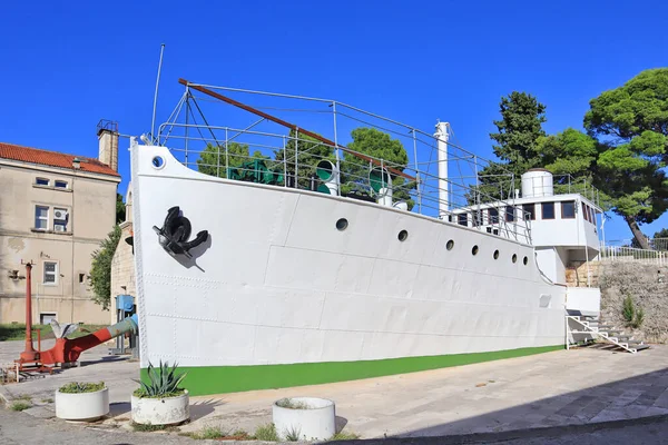 Вінтажний Корабель Хорватському Морському Музеї Спліті Хорватія Стокове Зображення