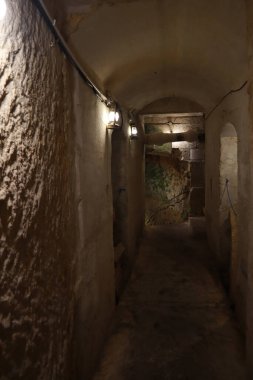 Malta Valletta 'da Rocca Piccola Müzesi' nde Zindan