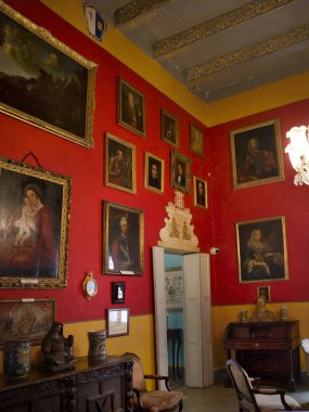 Malta Valletta 'daki Rocca Piccola Müzesi' nin içi