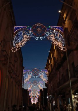 Valletta, Malta 'da Noel süslemesi