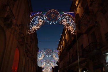 Valletta, Malta 'da Noel süslemesi