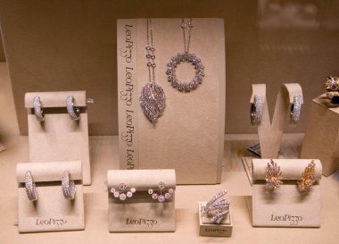 Valletta, Malta 'da Kuyumcu Dükkanı