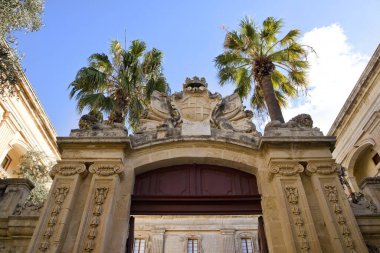 Mdina, Malta 'daki Ulusal Doğal Tarih Müzesi Kapısı