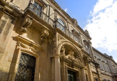 Mdina, Malta 'daki Villegaignon Caddesi' ndeki Testaferrata Sarayı