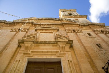 Mdina, Malta 'daki Meryem Ana' nın İlan Kilisesi.