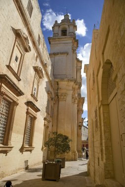 Mdina, Malta 'daki St. Paul Katedrali