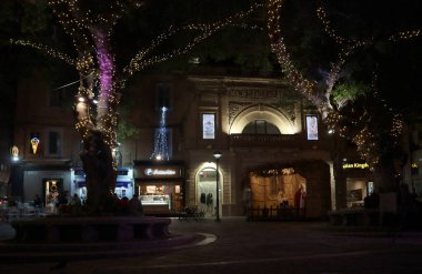 Sliema, Malta 'da şehrin Noel süslemesi